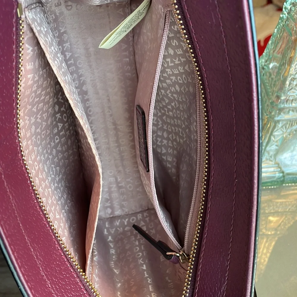 Kate Spade Grand Street Hayden Crossbody, Mikas Pond Christine & Spade Key Fob - Picture 10 of 17